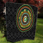 Ivory Coast African Tribal Pattern Quilt Chest Arm Tattoo