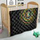 Ivory Coast African Tribal Pattern Quilt Chest Arm Tattoo