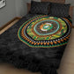 Ivory Coast African Tribal Pattern Quilt Bed Set Chest Arm Tattoo