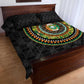 Ivory Coast African Tribal Pattern Quilt Bed Set Chest Arm Tattoo