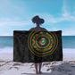 Ivory Coast African Tribal Pattern Sarong Chest Arm Tattoo