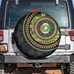 Ivory Coast African Tribal Pattern Spare Tire Cover Chest Arm Tattoo