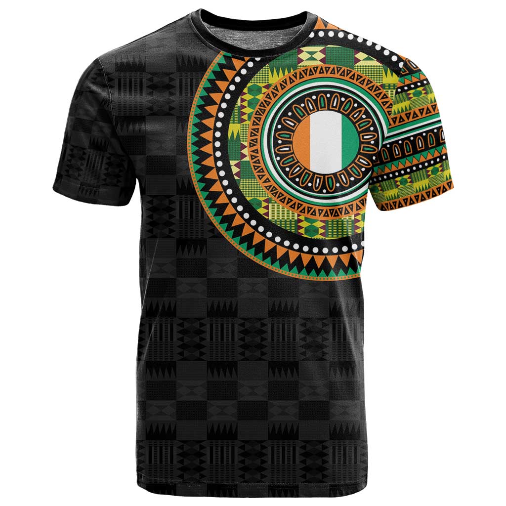 Ivory Coast African Tribal Pattern T shirt Chest Arm Tattoo