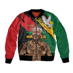 Nelson Mandela Day Bomber Jacket Pan African Flag - African Pride