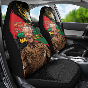 Nelson Mandela Day Car Seat Cover Pan African Flag - African Pride
