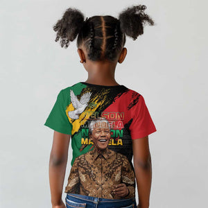 Nelson Mandela Day Kid T shirt Pan African Flag - African Pride