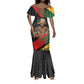 Nelson Mandela Day Mermaid Dress Pan African Flag - African Pride