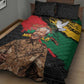 Nelson Mandela Day Quilt Bed Set Pan African Flag - African Pride