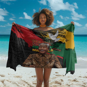 Nelson Mandela Day Sarong Pan African Flag - African Pride