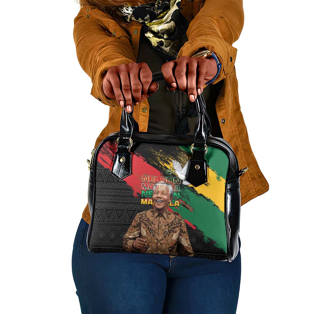 Nelson Mandela Day Shoulder Handbag Pan African Flag - African Pride