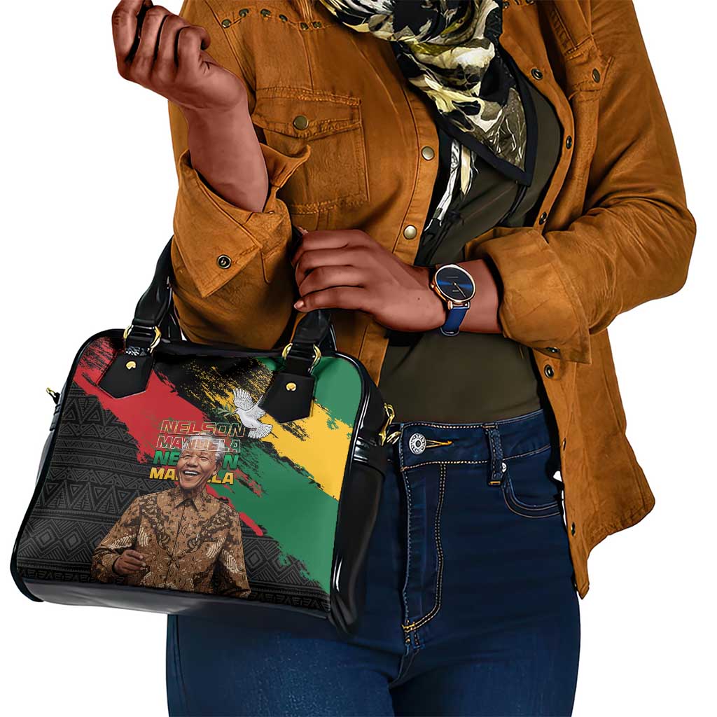 Nelson Mandela Day Shoulder Handbag Pan African Flag - African Pride