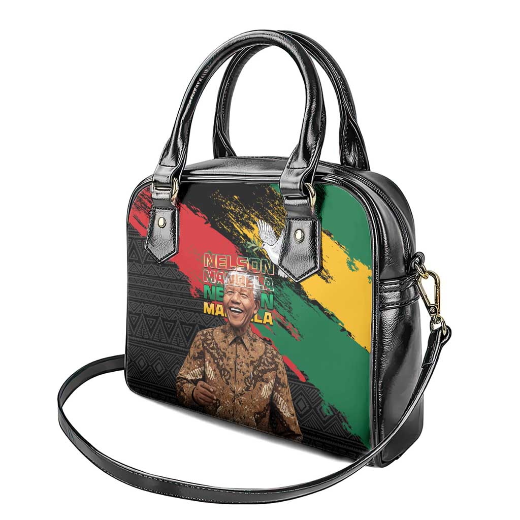 Nelson Mandela Day Shoulder Handbag Pan African Flag - African Pride