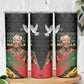 Nelson Mandela Day Skinny Tumbler Pan African Flag LT15