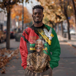 Nelson Mandela Day Sweatshirt Pan African Flag - African Pride