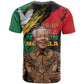Nelson Mandela Day T shirt Pan African Flag - African Pride