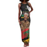 Nelson Mandela Day Tank Maxi Dress Pan African Flag - African Pride