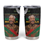Nelson Mandela Day Tumbler Cup Pan African Flag LT15