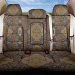 Madiba Nelson Mandela Batik Back Car Seat Cover Earthy Brown Indonesia Heritage - African Pride