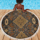 Madiba Nelson Mandela Batik Beach Blanket Earthy Brown Indonesia Heritage - African Pride
