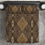 Madiba Nelson Mandela Batik Bedding Set Earthy Brown Indonesia Heritage - African Pride