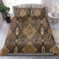 Madiba Nelson Mandela Batik Bedding Set Earthy Brown Indonesia Heritage - African Pride