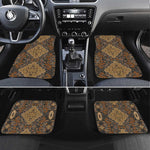 Madiba Nelson Mandela Batik Car Mats Earthy Brown Indonesia Heritage - African Pride