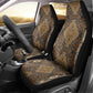 Madiba Nelson Mandela Batik Car Seat Cover Earthy Brown Indonesia Heritage - African Pride