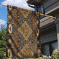Madiba Nelson Mandela Batik Garden Flag Earthy Brown Indonesia Heritage - African Pride