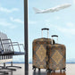 Madiba Nelson Mandela Batik Luggage Cover Earthy Brown Indonesia Heritage - African Pride