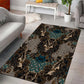 Madiba Nelson Mandela Batik Area Rug Black Indonesia Heritage - African Pride