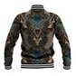 Madiba Nelson Mandela Batik Baseball Jacket Black Indonesia Heritage - African Pride