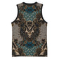 Madiba Nelson Mandela Batik Basketball Jersey Black Indonesia Heritage - African Pride