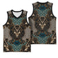 Madiba Nelson Mandela Batik Basketball Jersey Black Indonesia Heritage - African Pride