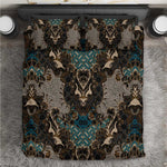 Madiba Nelson Mandela Batik Bedding Set Black Indonesia Heritage - African Pride