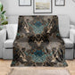 Madiba Nelson Mandela Batik Blanket Black Indonesia Heritage - African Pride