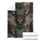 Madiba Nelson Mandela Batik Blanket Black Indonesia Heritage - African Pride
