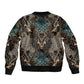 Madiba Nelson Mandela Batik Bomber Jacket Black Indonesia Heritage - African Pride