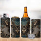 Madiba Nelson Mandela Batik 4 in 1 Can Cooler Tumbler Black Indonesia Heritage LT15