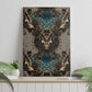 Madiba Nelson Mandela Batik Canvas Wall Art Black Indonesia Heritage - African Pride
