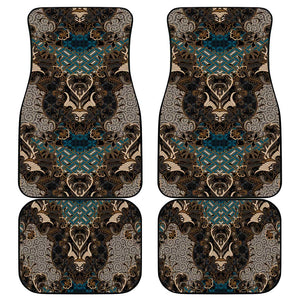 Madiba Nelson Mandela Batik Car Mats Black Indonesia Heritage - African Pride