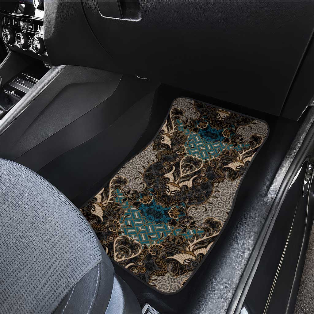 Madiba Nelson Mandela Batik Car Mats Black Indonesia Heritage - African Pride