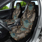 Madiba Nelson Mandela Batik Car Seat Cover Black Indonesia Heritage - African Pride