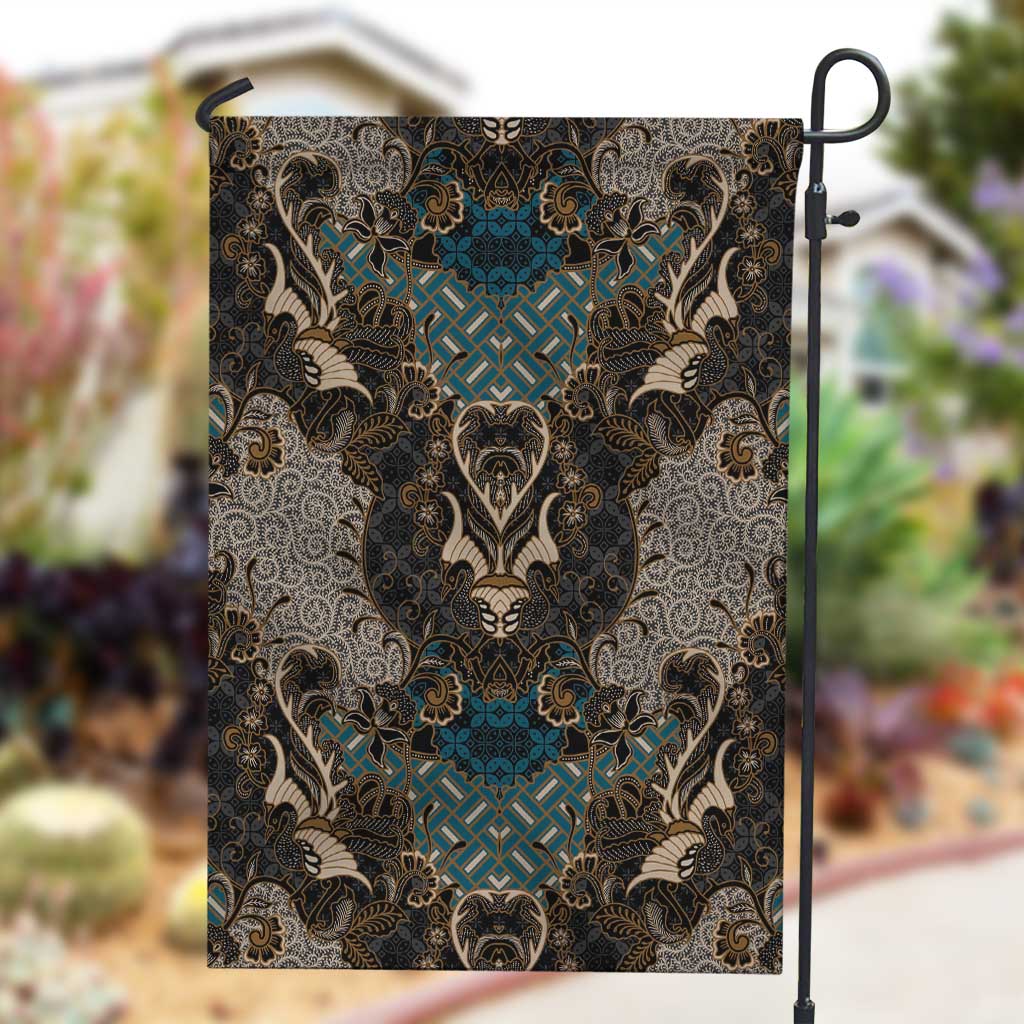 Madiba Nelson Mandela Batik Garden Flag Black Indonesia Heritage - African Pride