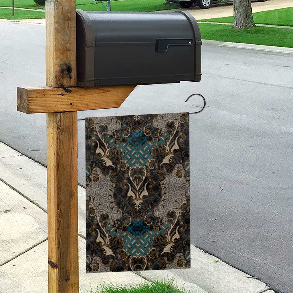 Madiba Nelson Mandela Batik Garden Flag Black Indonesia Heritage - African Pride