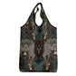 Madiba Nelson Mandela Batik Grocery Bag Black Indonesia Heritage - African Pride