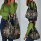 Madiba Nelson Mandela Batik Grocery Bag Black Indonesia Heritage - African Pride