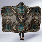 Madiba Nelson Mandela Batik Hooded Blanket Black Indonesia Heritage - African Pride