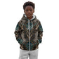 Madiba Nelson Mandela Batik Kid Hoodie Black Indonesia Heritage - African Pride