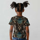 Madiba Nelson Mandela Batik Kid T shirt Black Indonesia Heritage - African Pride