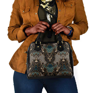 Madiba Nelson Mandela Batik Shoulder Handbag Black Indonesia Heritage - African Pride